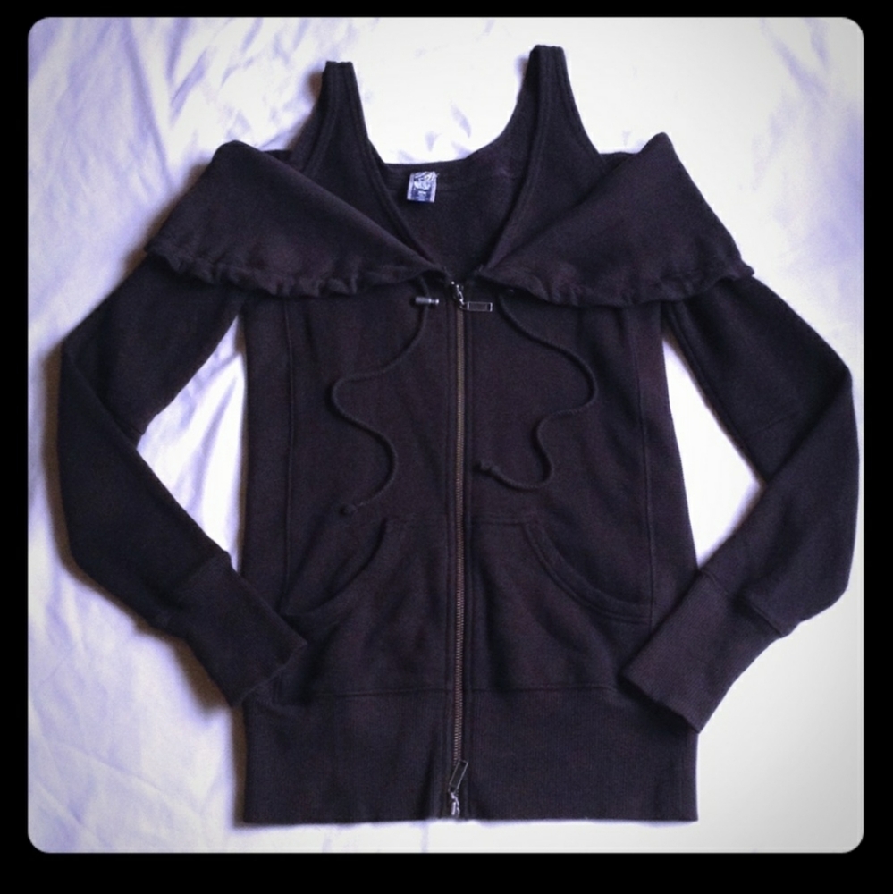 Free People Jacksweatsh Cold Shoulder Long Sleeves